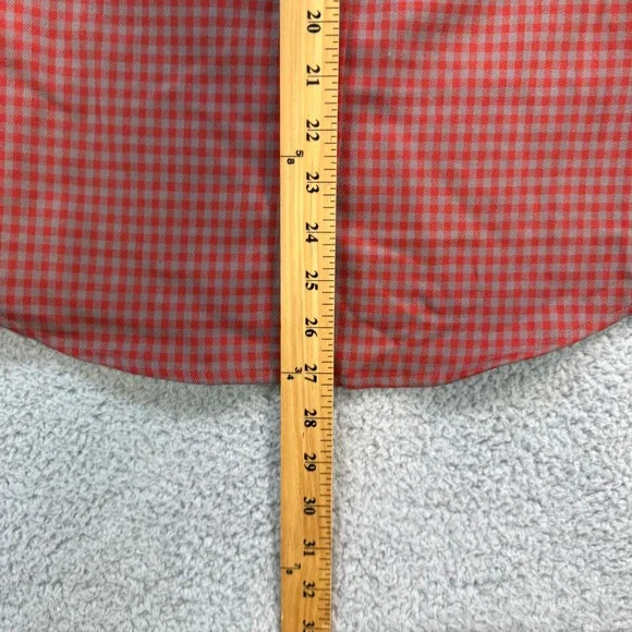 Pendleton Womens‎ Portland Collection Plaid Wool Shirt Size S Red Grey Button Up - Picture 5 of 7